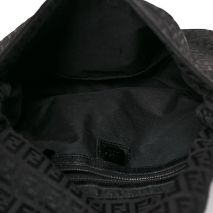 Fendi Zucchino Mama Baguette Black 5 of 10