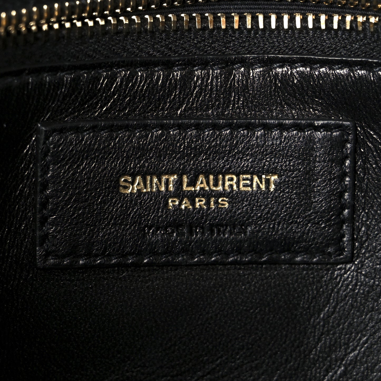 Smooth Calfskin Le Maillon Satchel Black