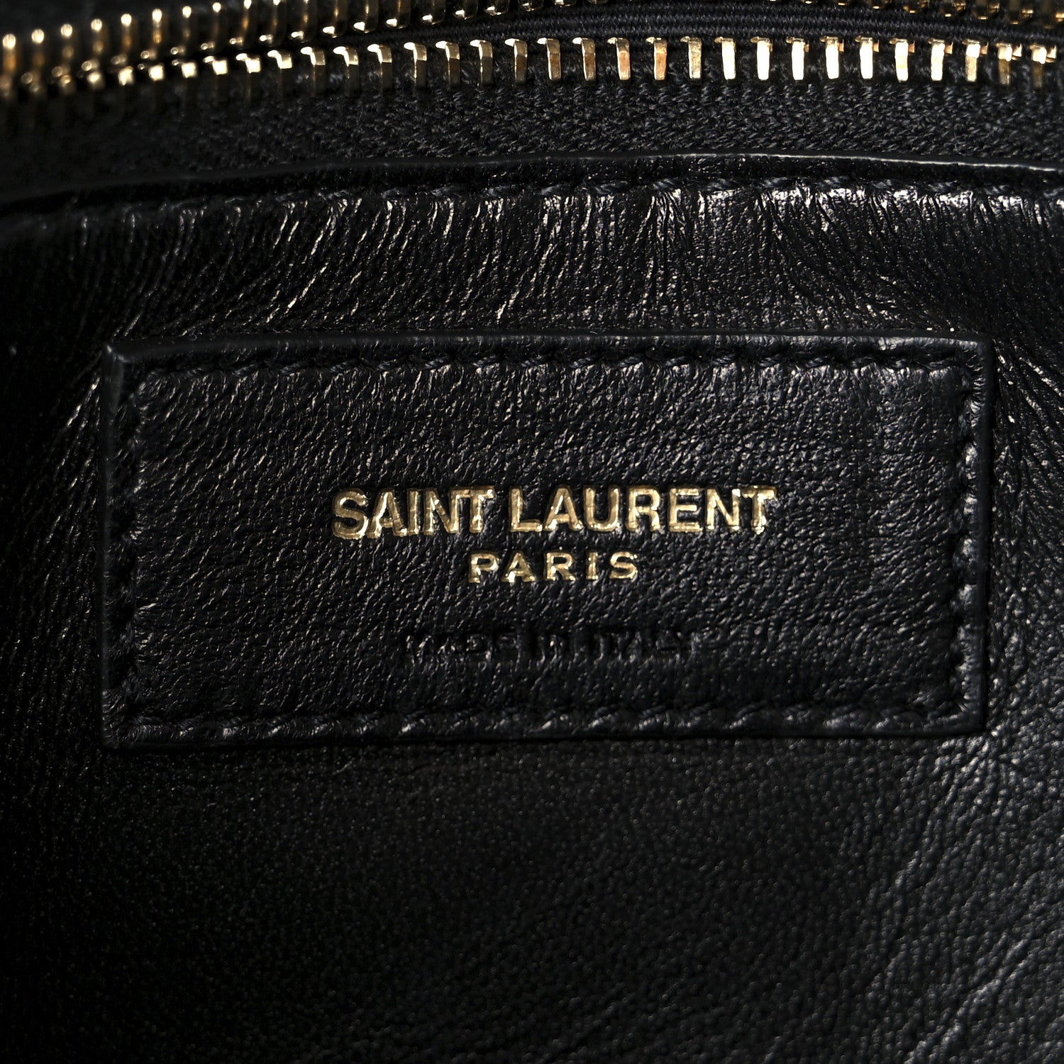 Saint Laurent Smooth Calfskin Le Maillon Satchel Black 7 of 11