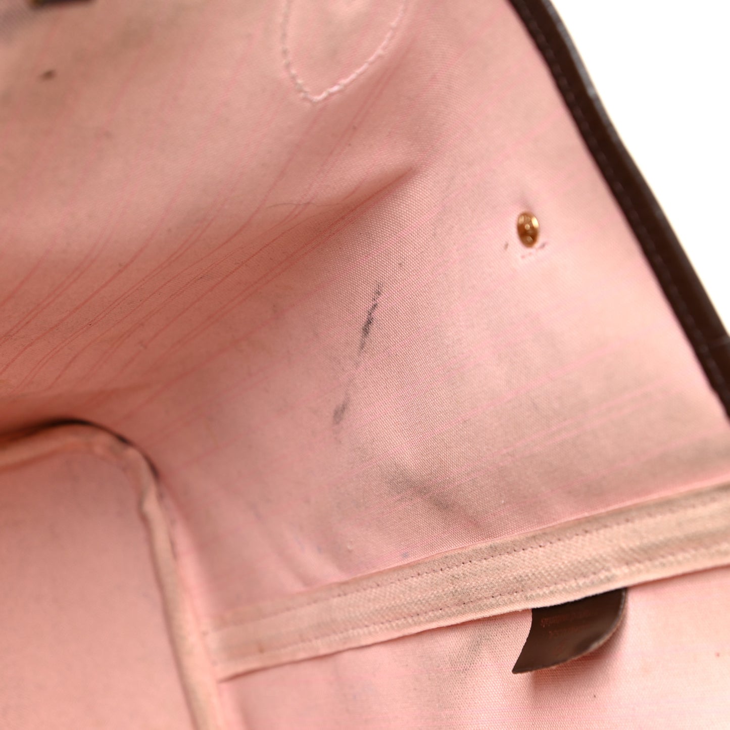 Damier Ebene Neo Neverfull MM Rose Ballerine