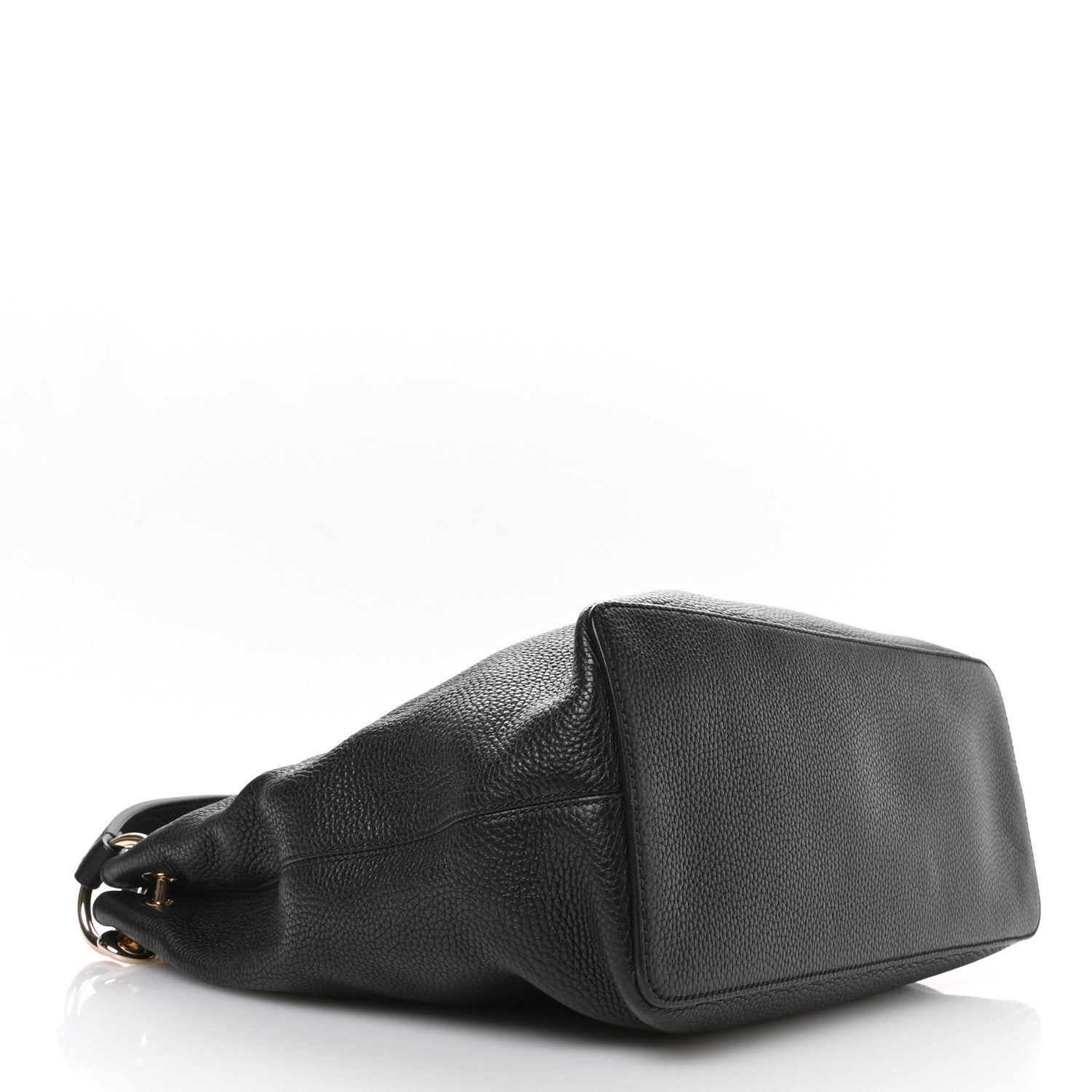 Gucci Pebbled Calfskin Large Soho Hobo Black 4 of 10