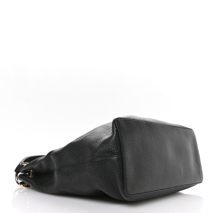 Gucci Pebbled Calfskin Large Soho Hobo Black 4 of 10
