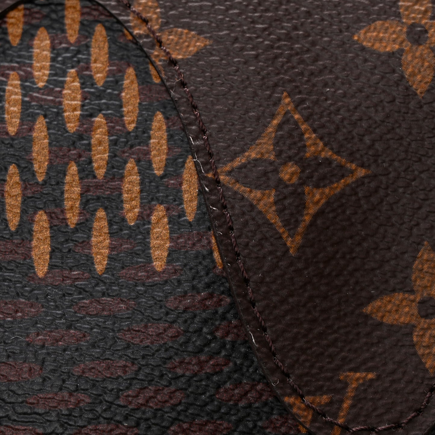 x Nigo Giant Damier Ebene Monogram Keepall Bandouliere 50