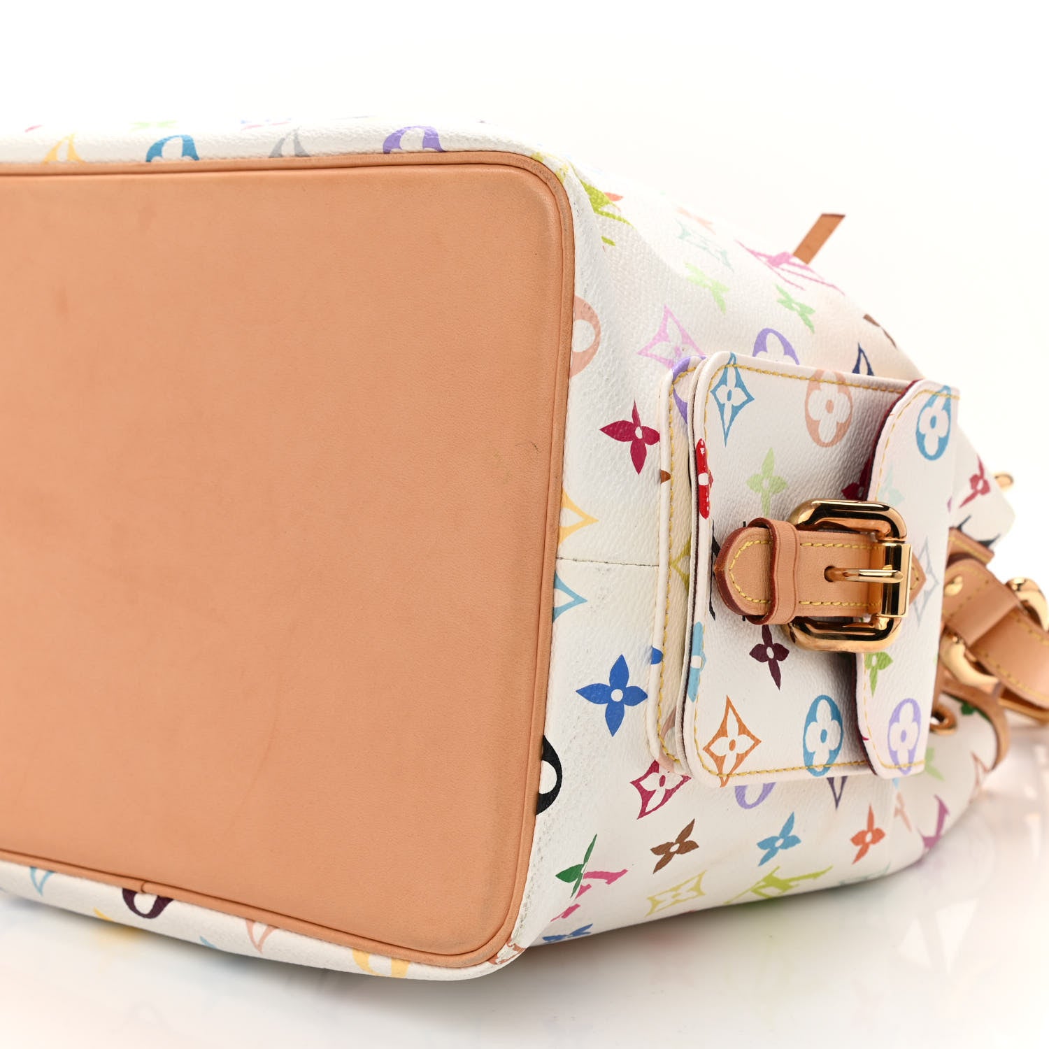 Louis Vuitton Monogram Multicolor Petit Noe White 7 of 7