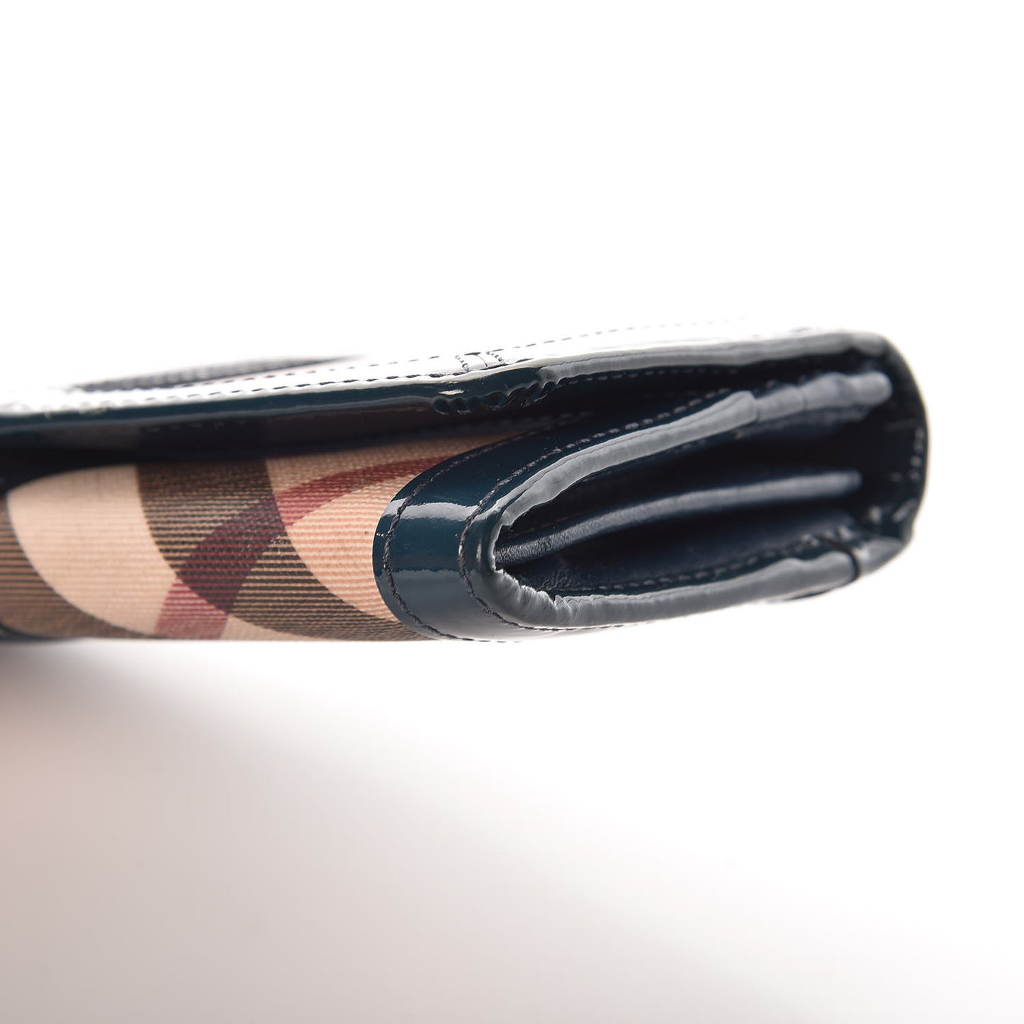 Nova Check Penrose Continental Wallet Blue