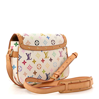 Louis Vuitton Monogram Multicolor Sologne White 3 of 9