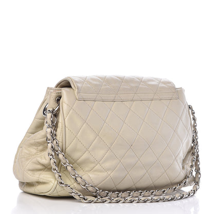 Chanel Caviar Quilted Timeless Accordion Flap Dark White 3 of 16