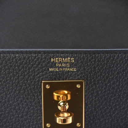 Hermes Togo Kelly Retourne 32 Black 22 of 40
