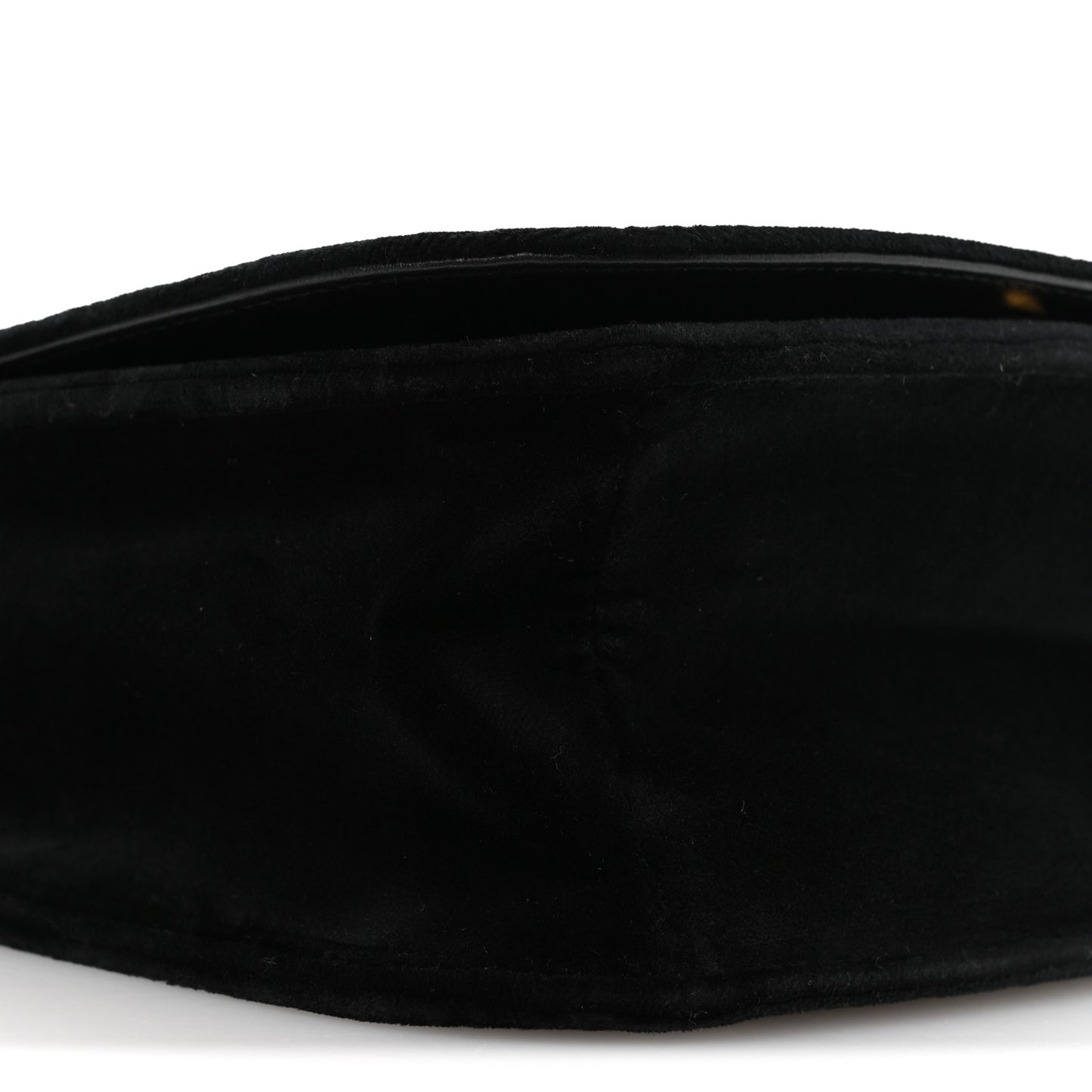 Velvet City Calf Pionniere Saddle Bag Black White