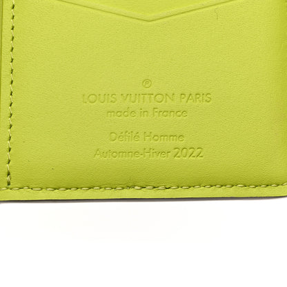Louis Vuitton LOUIS VUITTON Taurillon Rock Climbing Pocket Organizer Chalk 6 of 6