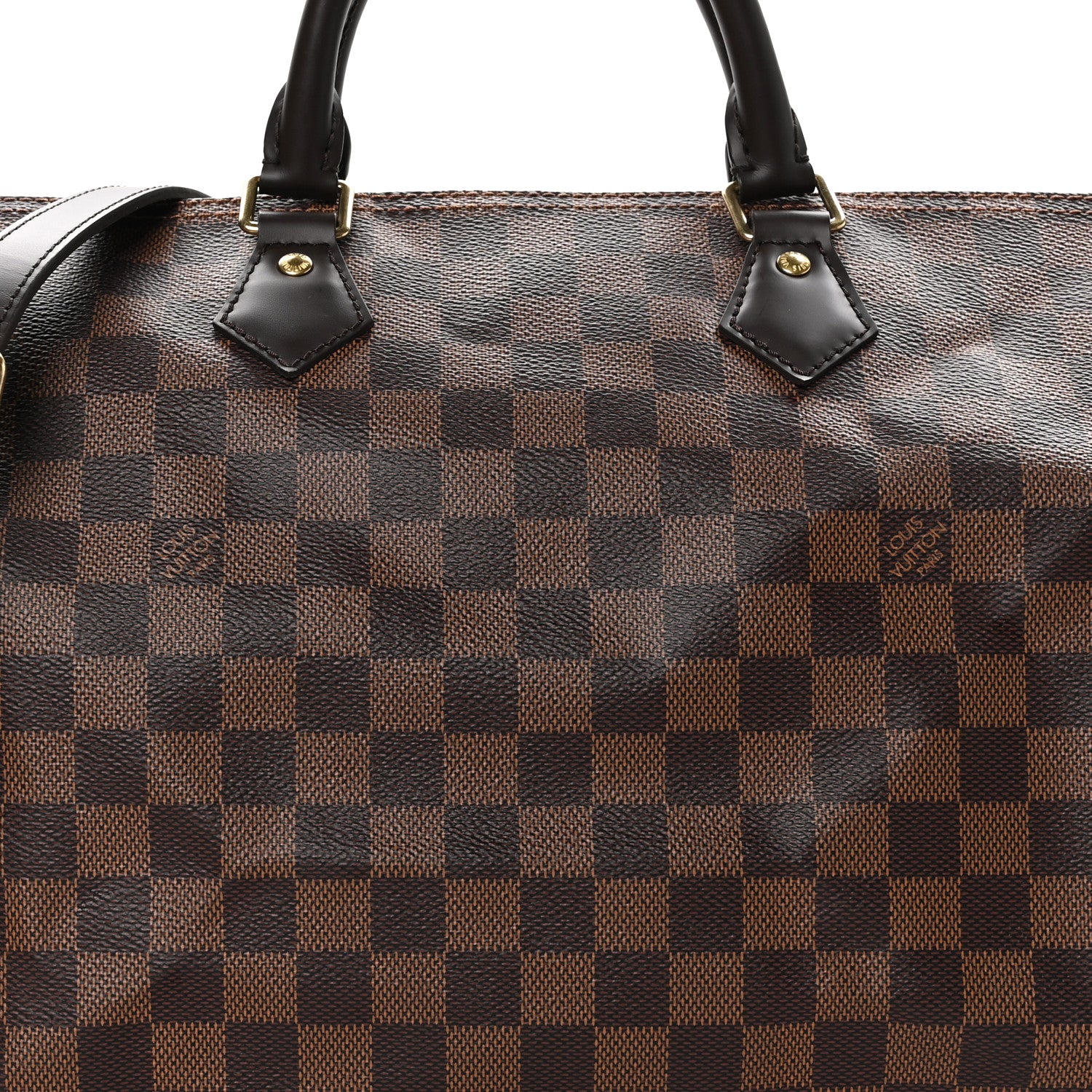 Louis Vuitton Damier Ebene Speedy Bandouliere 35 7 of 12
