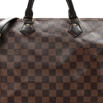 Louis Vuitton Damier Ebene Speedy Bandouliere 35 7 of 12
