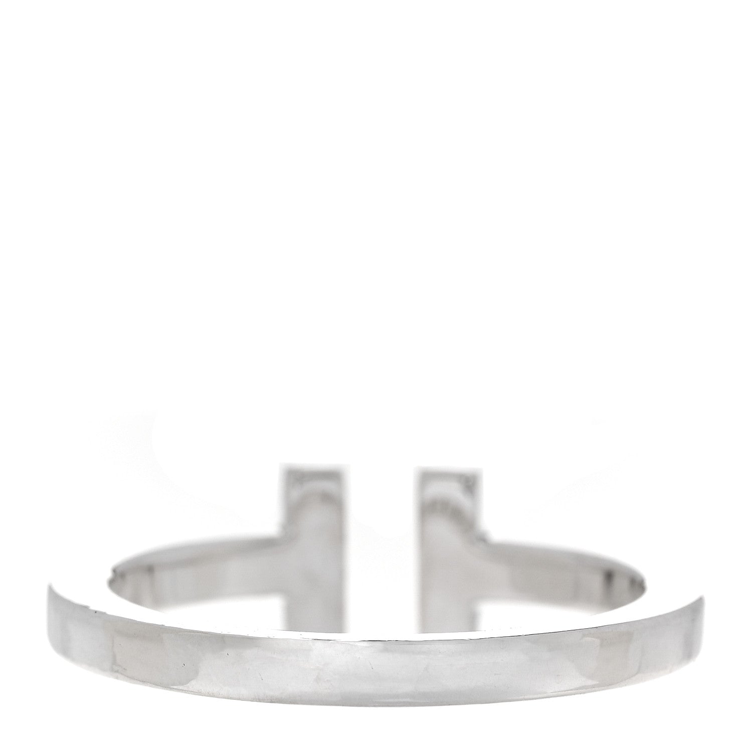 Tiffany Sterling Silver T Square Ring 65 11 3 of 4