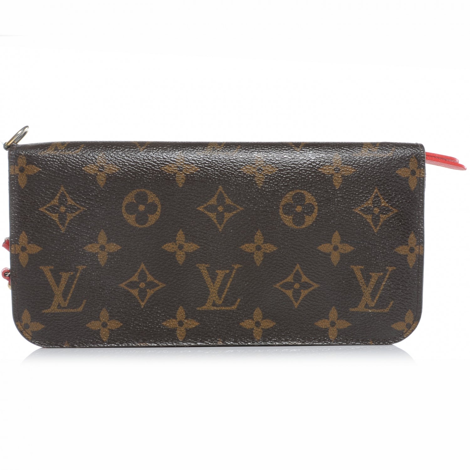 Louis Vuitton Monogram Kusama Waves Insolite Wallet Red 1 of 8