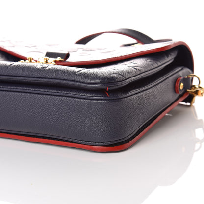 Louis Vuitton Empreinte Pochette Metis Marine Rouge 5 of 9