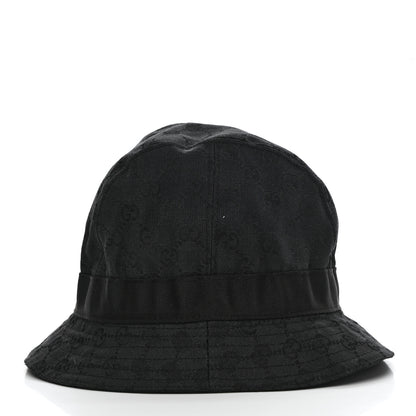Gucci Monogram Bucket Hat M Black 5 of 9