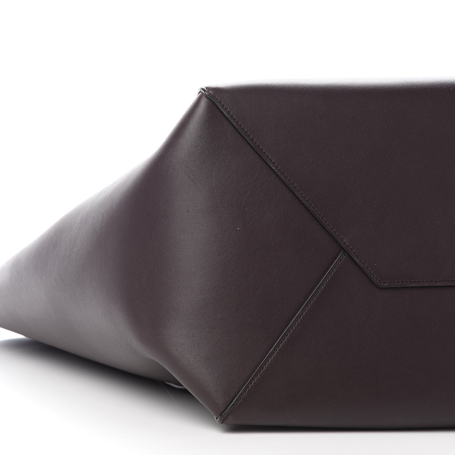 Celine Smooth Calfskin Small Belt Cabas Phantom Dark Brown 8 of 11
