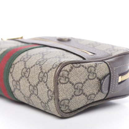Gucci GG Supreme Monogram Web Small Ophidia Belt Bag 95 38 Dark Brown 9 of 11