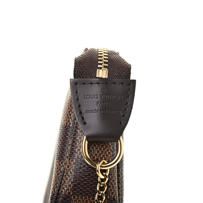 Louis Vuitton Damier Ebene Mini Pochette Accessories 6 of 7