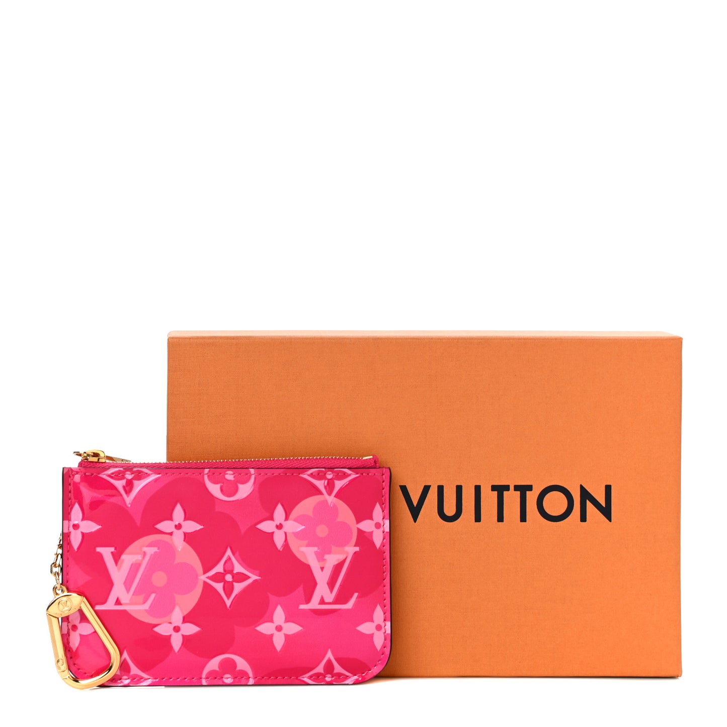 Vernis Valentine Key Pouch Fuchsia