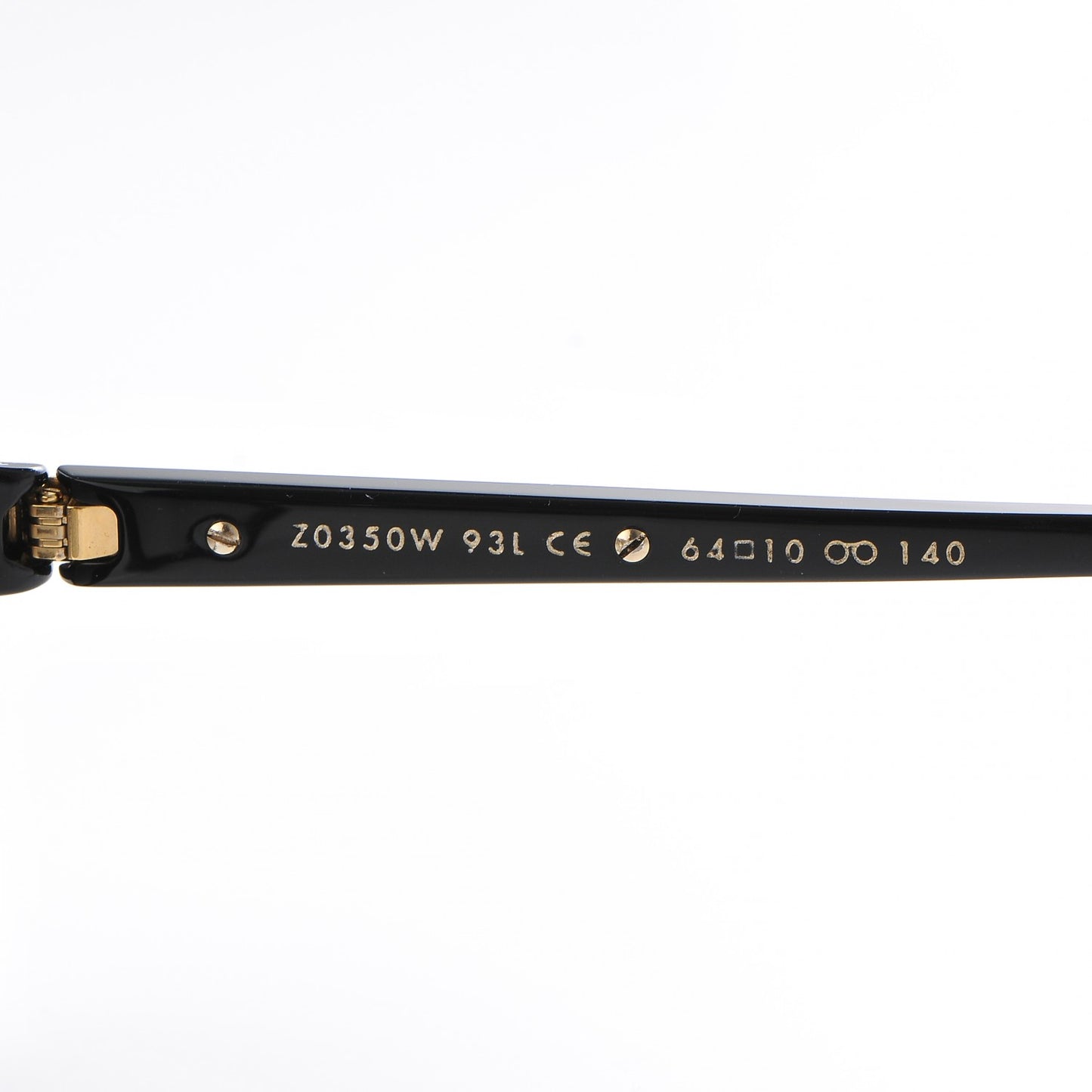 Acetate Evidence Sunglasses Z0350W Black