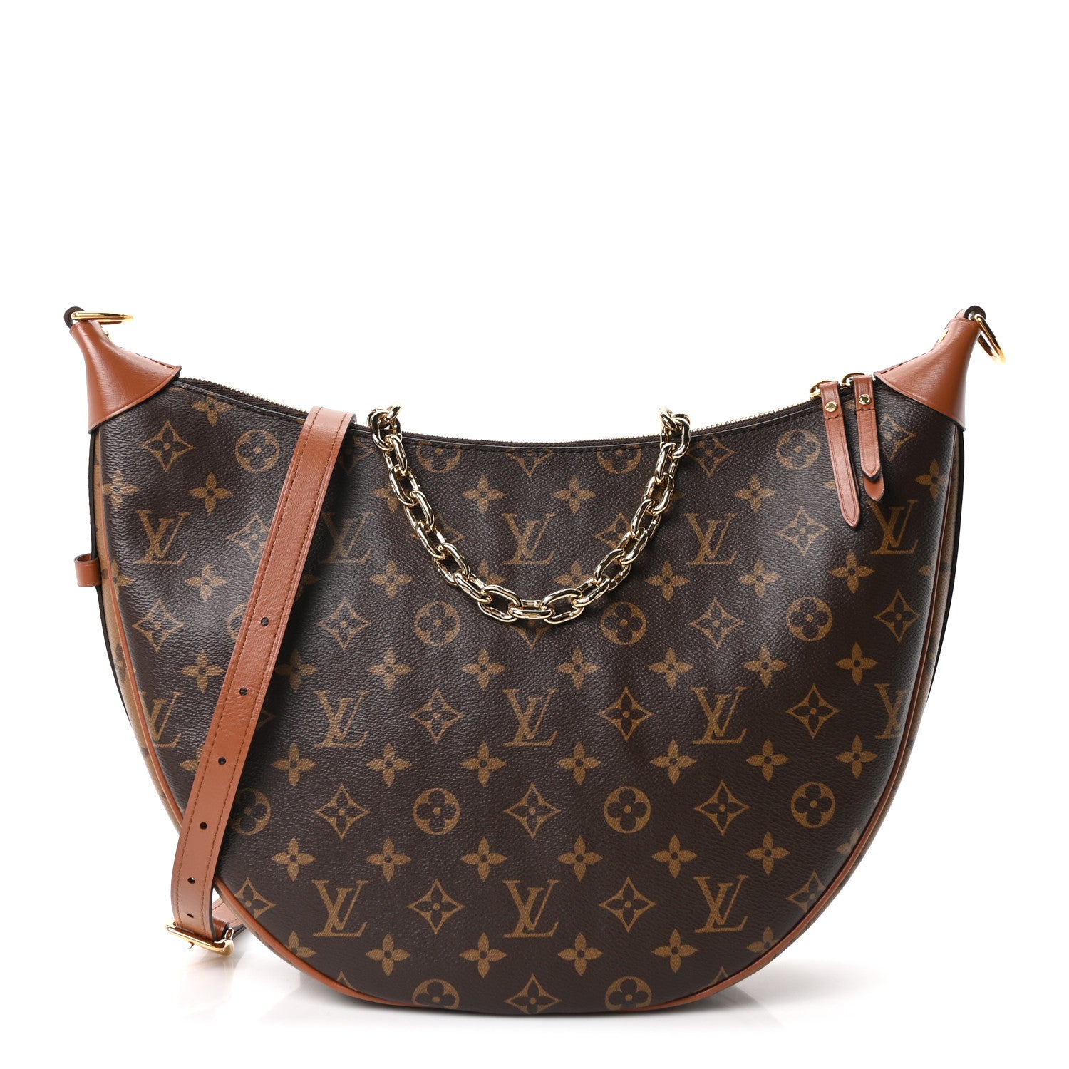 Louis Vuitton Reverse Monogram Loop Hobo 1 of 9