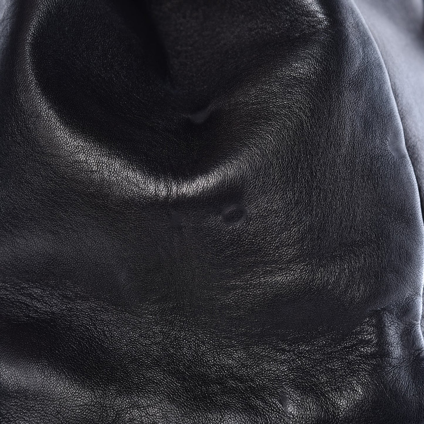 Soft Calf Shopping Tote Black