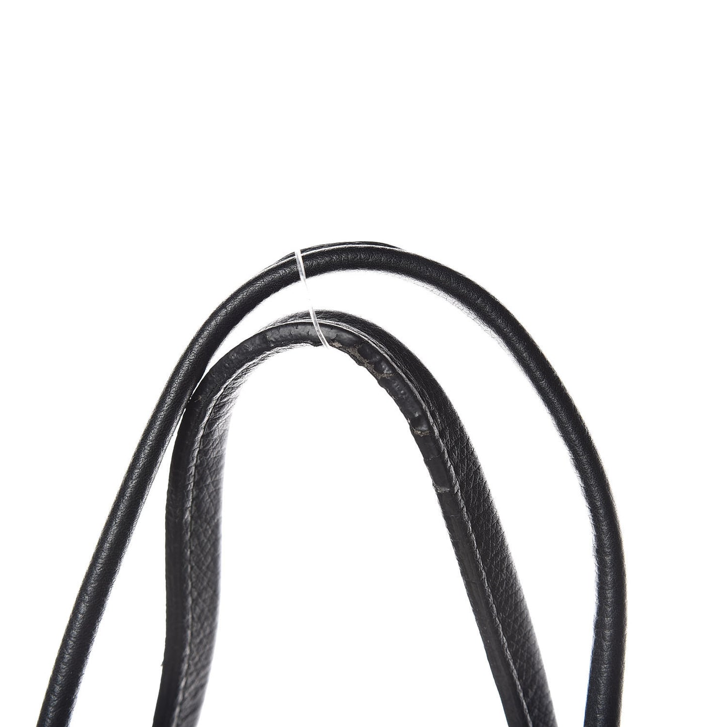 Calfskin Papier A4 Zip Around Plate Tote Black