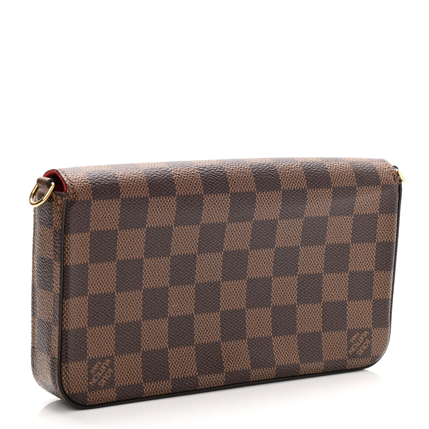 Damier Ebene Pochette Felicie Chain Wallet