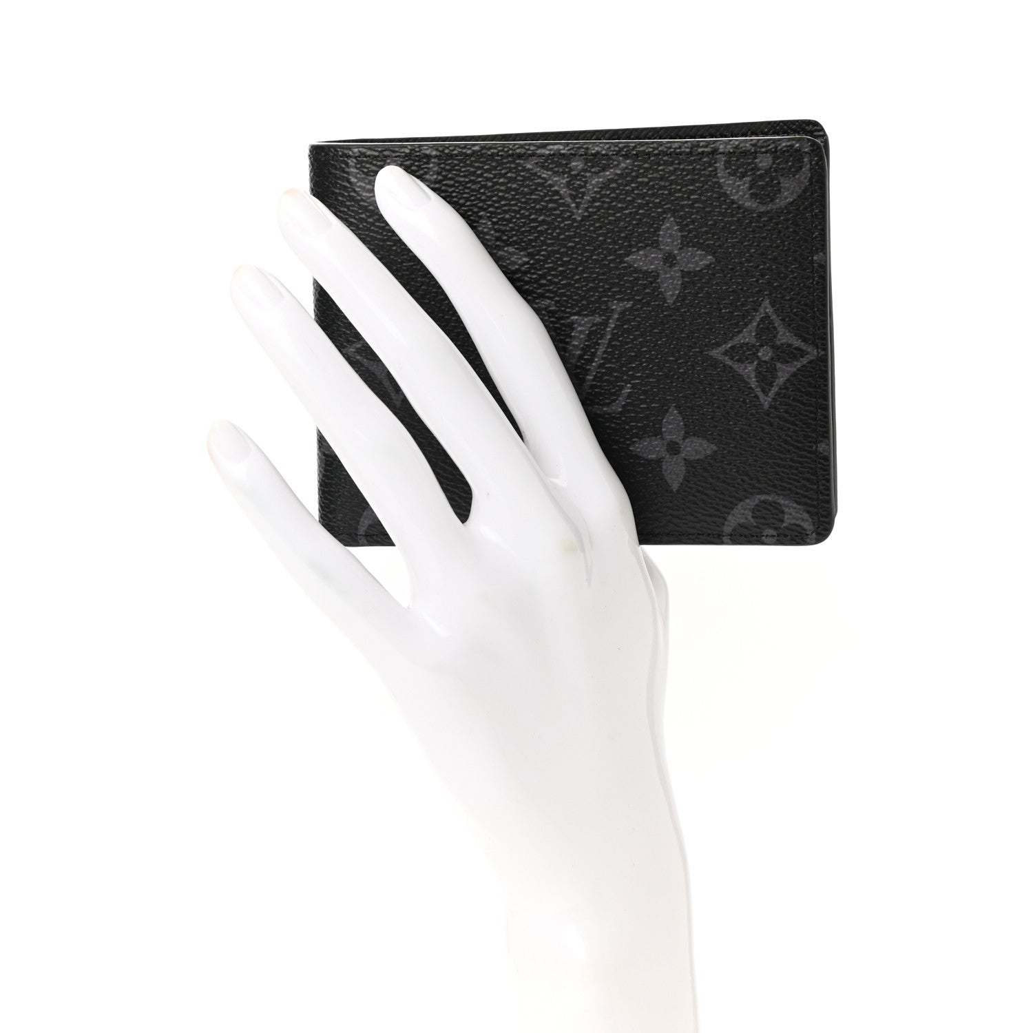 Louis Vuitton Monogram Eclipse Slender Wallet 2 of 10