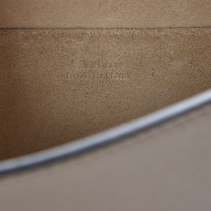 Chloe Calfskin Suede Small Nile Bracelet Bag Motty Grey 7 of 8