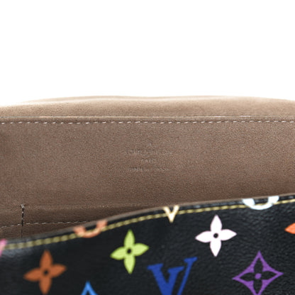 Louis Vuitton Monogram Multicolor Beverly MM Black 6 of 11