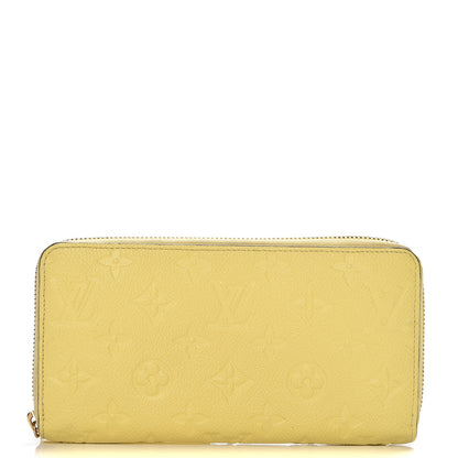 Louis Vuitton Empreinte Zippy Wallet Citrine 1 of 7