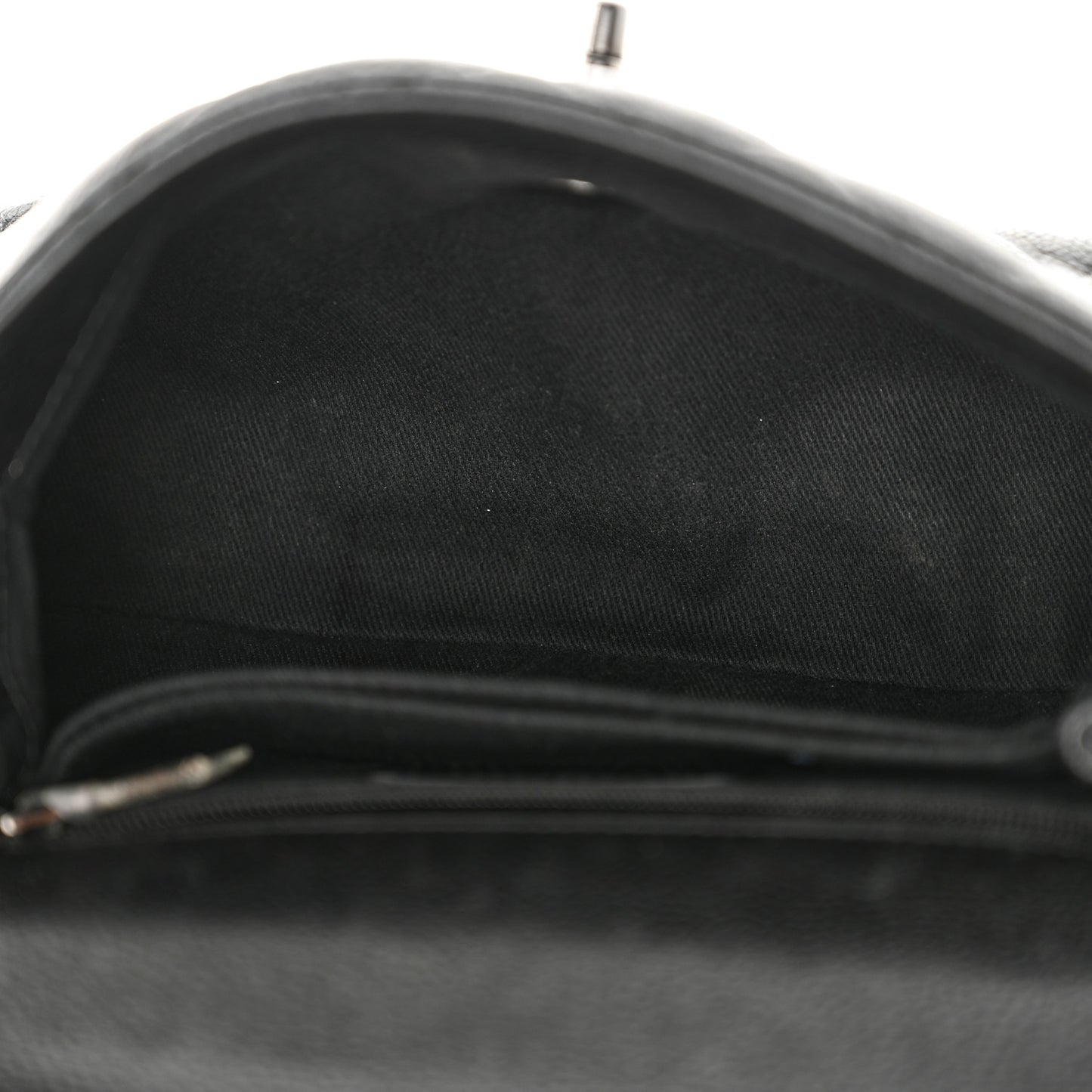 Caviar Quilted Mini Coco Handle Flap So Black