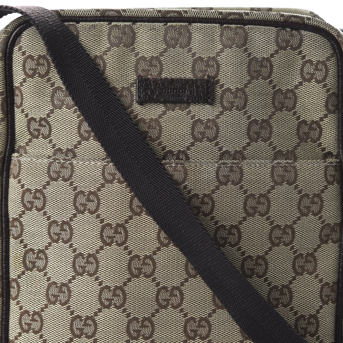 Monogram Messenger Bag Brown
