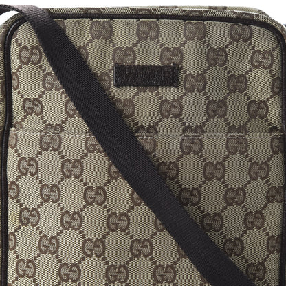 Gucci Monogram Messenger Bag Brown 10 of 10