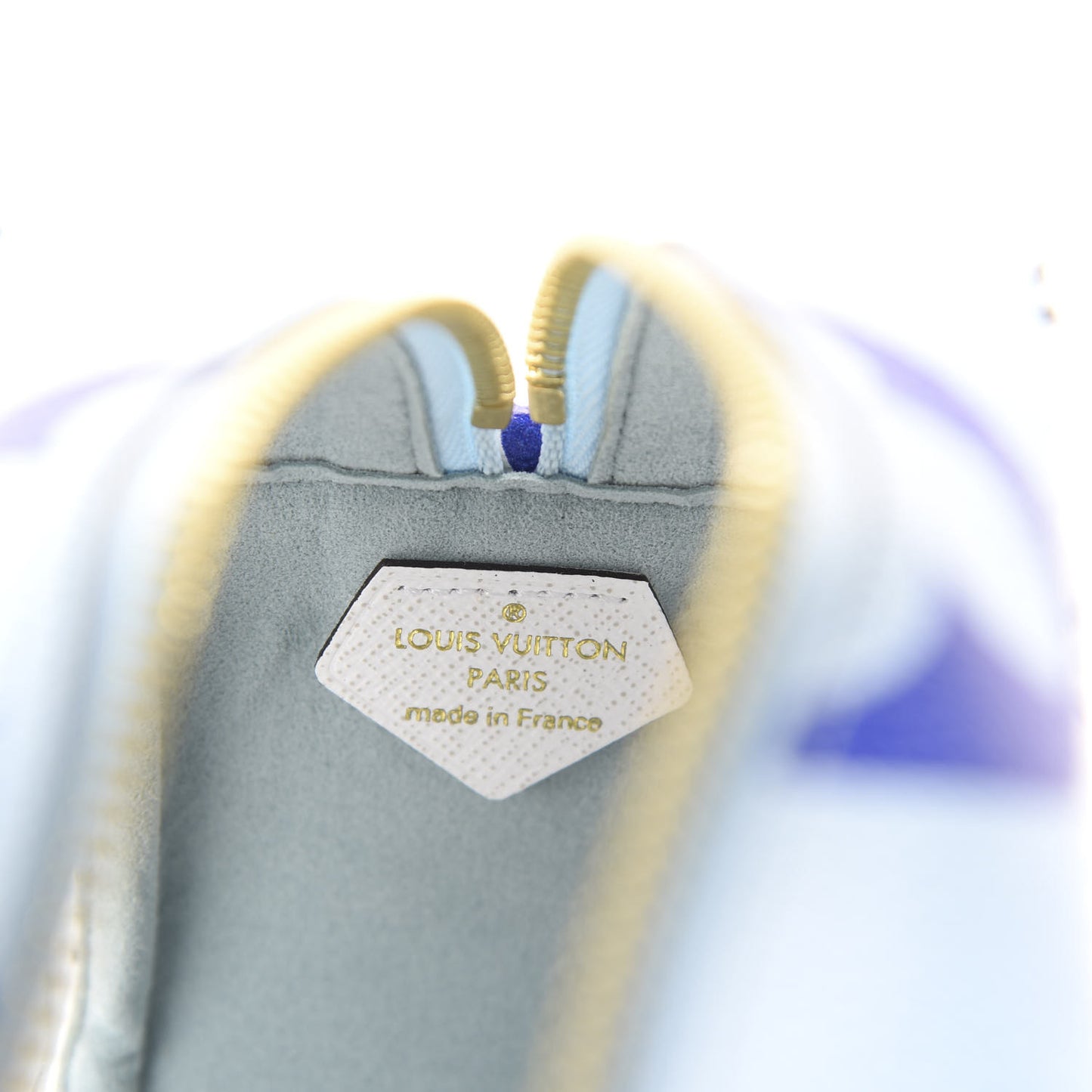 Monogram Giant Hawaii Beach Pouch Blue