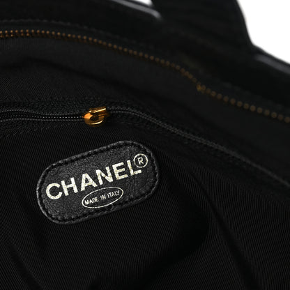 Chanel Lambskin CC Embossed Tote Black 6 of 11
