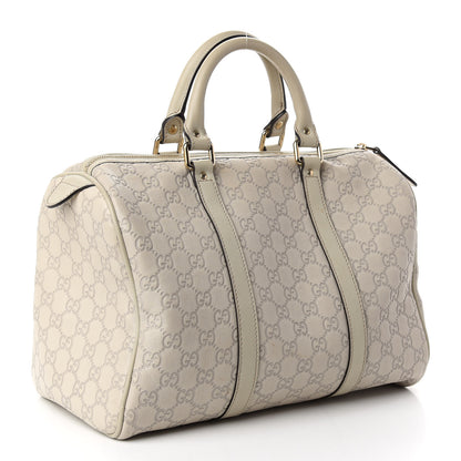 Gucci Guccissima Medium Joy Boston Off White 3 of 11