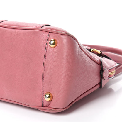 Burberry Derby Calfskin Small Milverton Satchel Mauve Pink 7 of 24