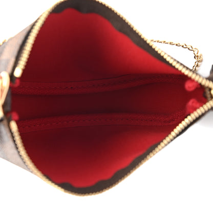 Louis Vuitton Damier Ebene Mini Pochette Accessories 5 of 7