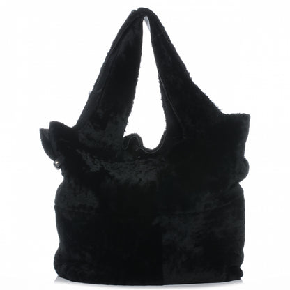 Givenchy Lamb Fur George V Reversible Bag Black 1 of 7