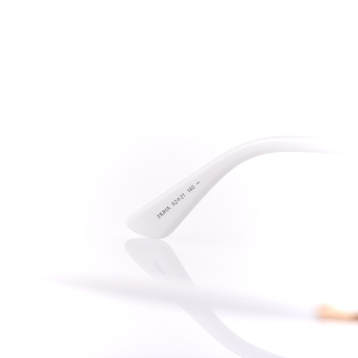 Reflected Sunglasses Rose Gold White