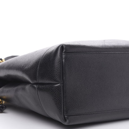 Chanel Caviar CC Shoulder Bag Black 8 of 12