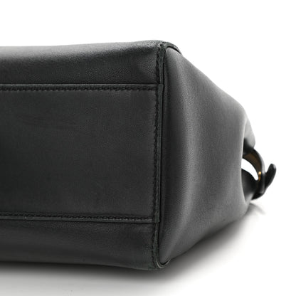 Fendi Nappa Mini Peekaboo Iconic Satchel Black 10 of 12