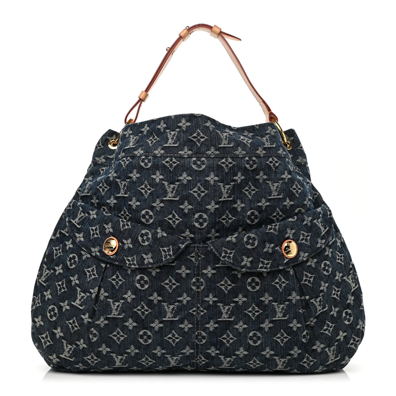 Louis Vuitton Denim Daily GM Gris Blue 1 of 10