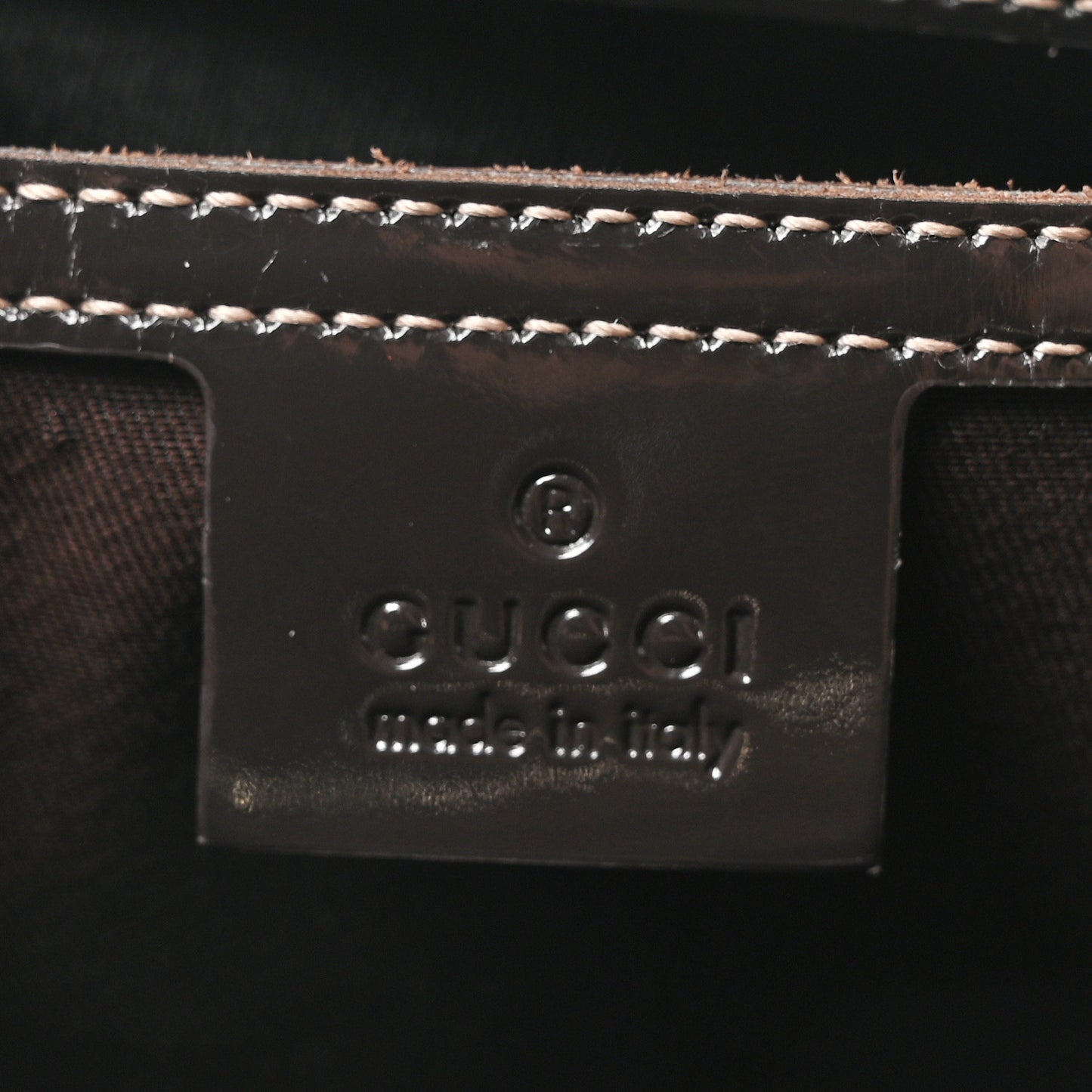 GG Plus Monogram Medium Joy Boston Dark Brown