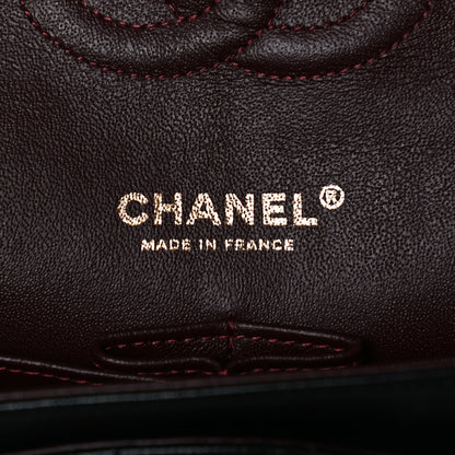 Chanel Lambskin Quilted Medium Double Flap Black 6 of 16