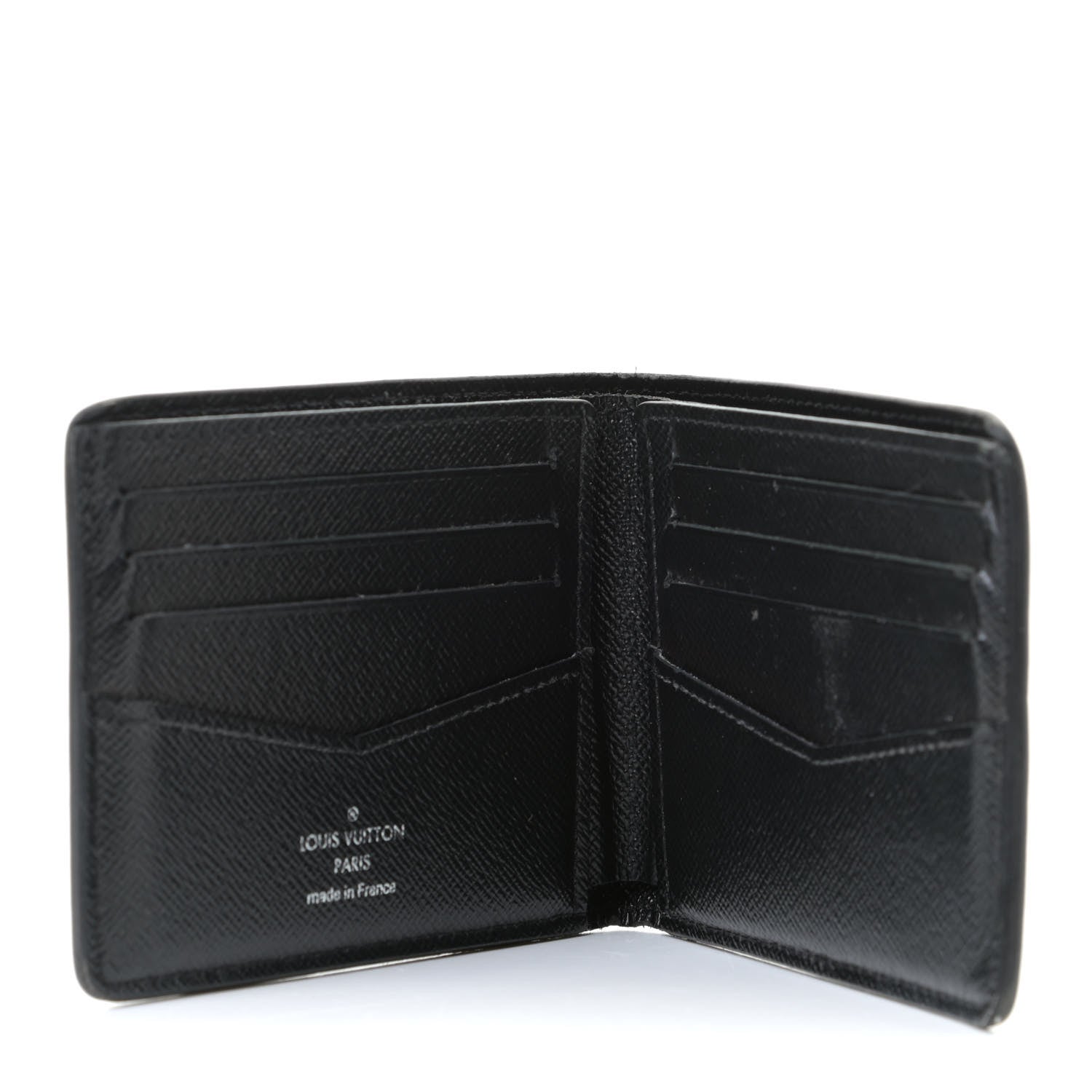 Louis Vuitton Epi Slender Wallet Black 6 of 10