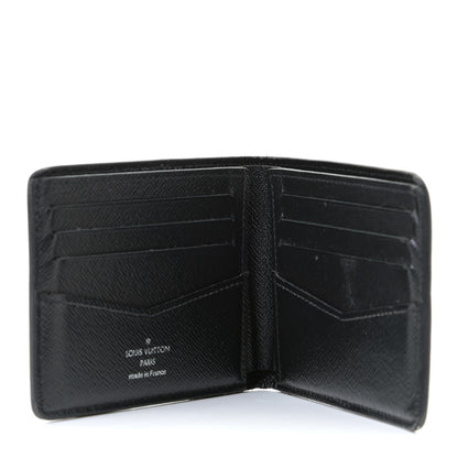 Louis Vuitton Epi Slender Wallet Black 6 of 10